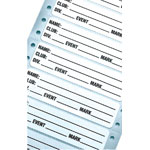 Imprinted Track / Cross Country Tags