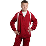 Sport-Tek Youth Colorblock Raglan Jacket