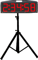 Tripod Stand for Mile Marker Clock