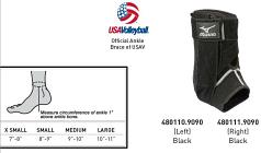 mizuno ankle brace