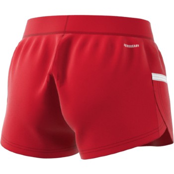 red adidas shorts womens