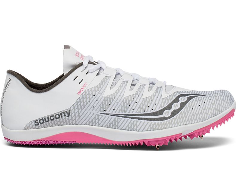 saucony endorphin md 4 women's spikes citronpurple