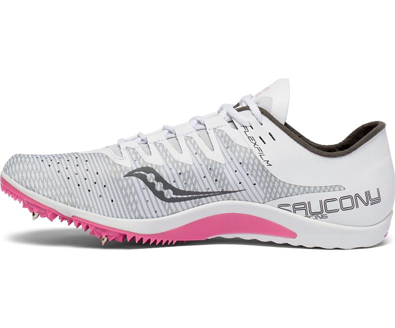 saucony endorphin md 4 women's spikes citronpurple