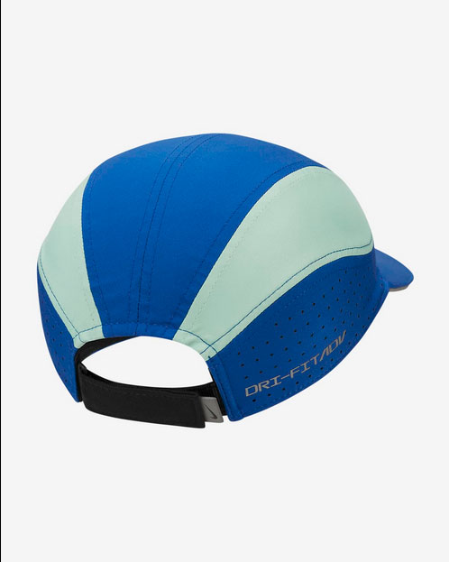 Nike Dri-Fit AeroBill Tailwind Running Mens Hat Blue 1Size Training Basball  Cap