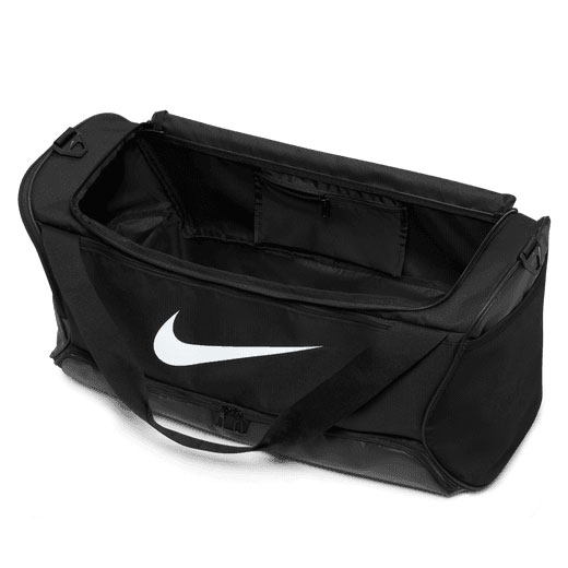  NIKE Brasilia Training Duffel Bag, Black/Black/White, One Size  : Clothing, Shoes & Jewelry