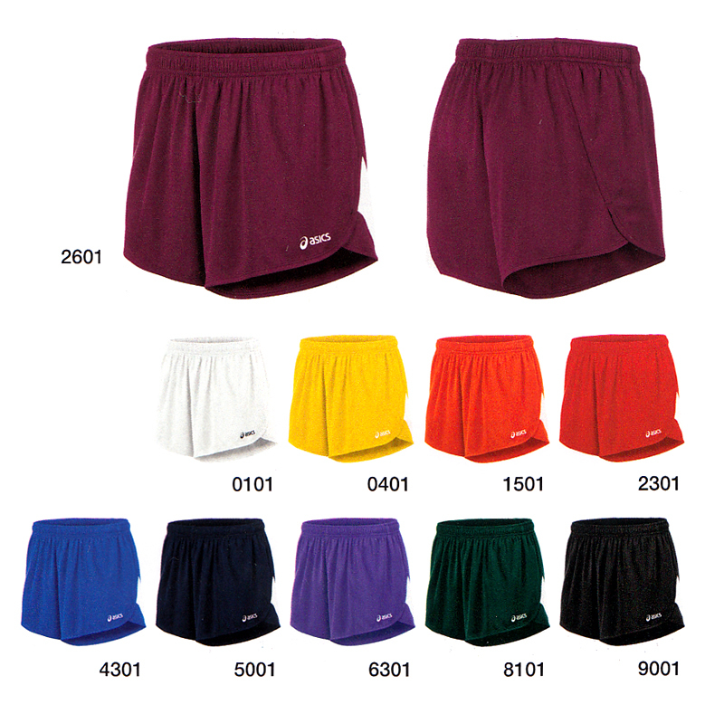 asics split shorts