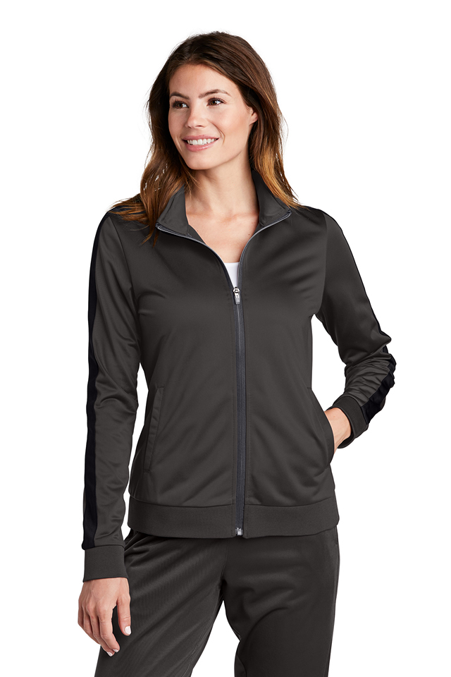 Ladies Sport-Tek ® Tricot Track Jacket