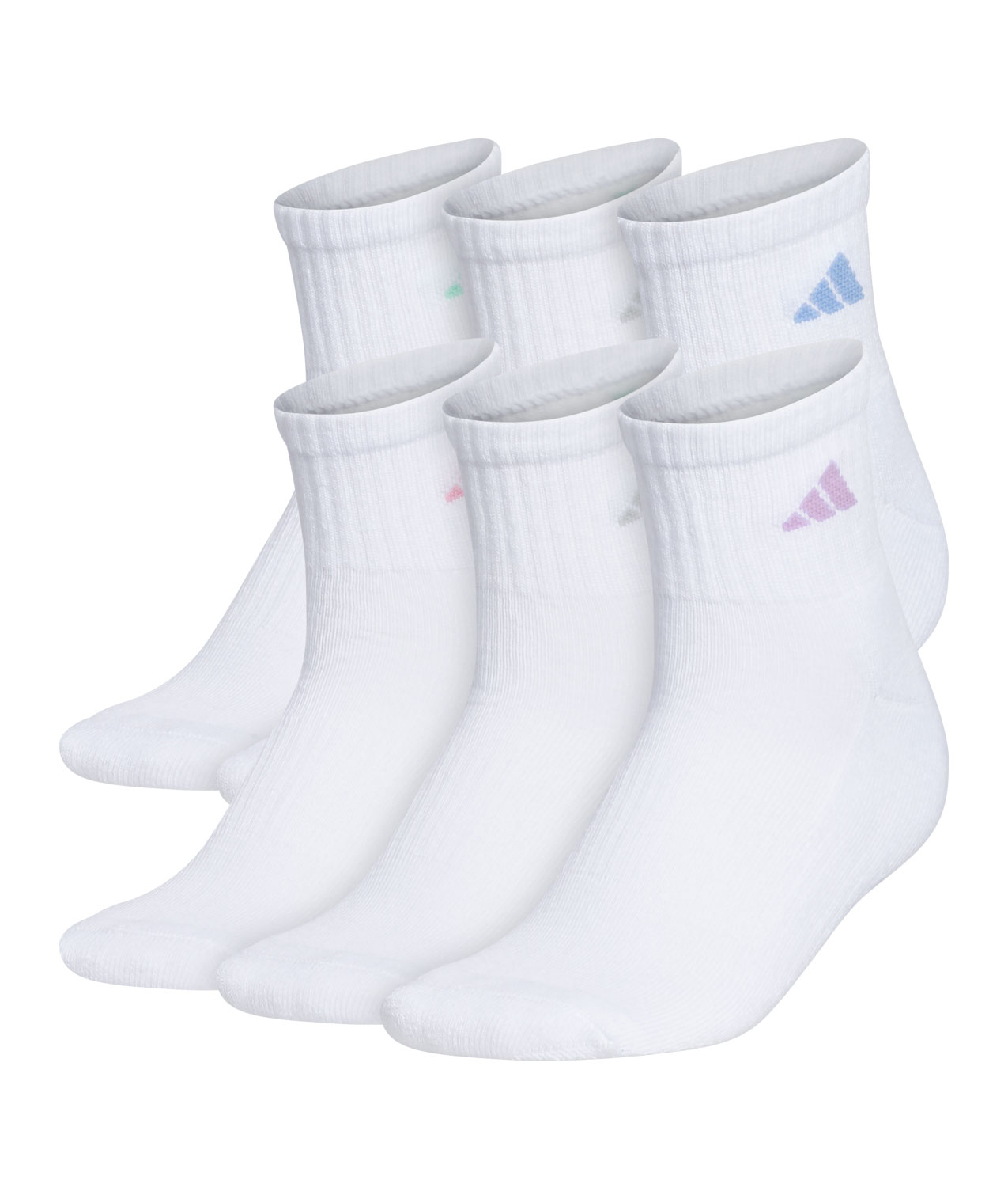 Adidas Cushioned Sock 6pk Quarter Womens WH