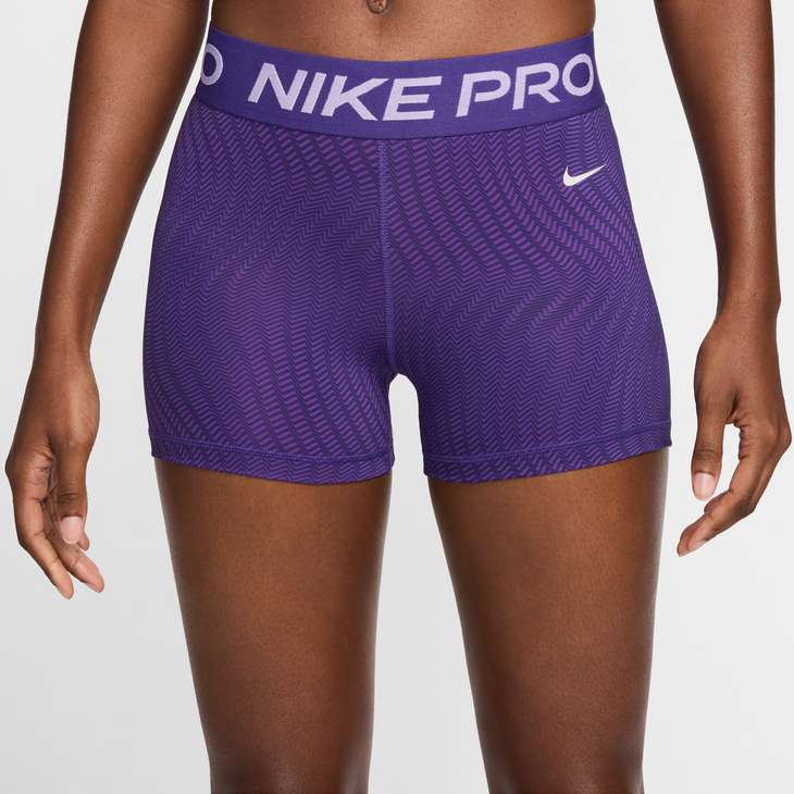 Nike Women s Dri FIT Mid Rise 3in Printed Shorts