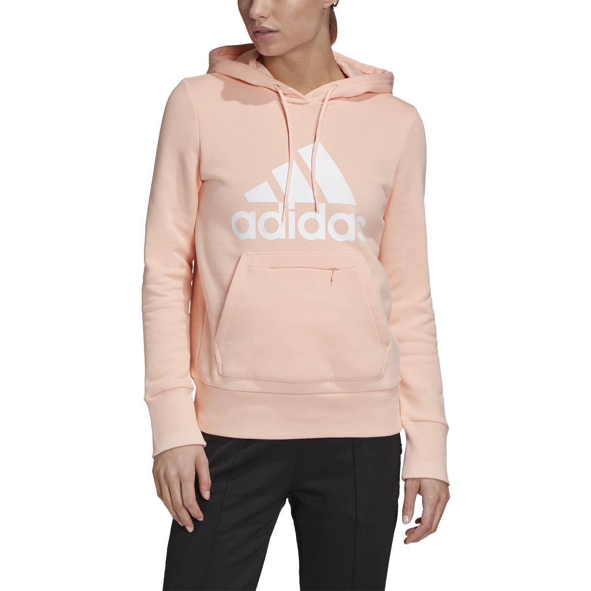 tan adidas hoodie