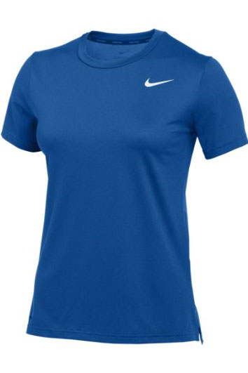 Nike Womens Team Hyer Dry Short Sleeve
