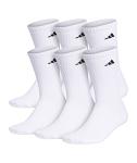 Adidas Cushioned Sock 6pk Crew WH