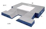 Gill G1 Pole Vault Landing Pit Gill G1 Pole Vault Landing Pit