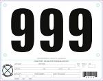 Stock Competitor Bib Numbers Stock Competitor Bib Numbers
