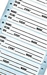 Imprinted Track / Cross Country Tags Imprinted Track / Cross Country Tags