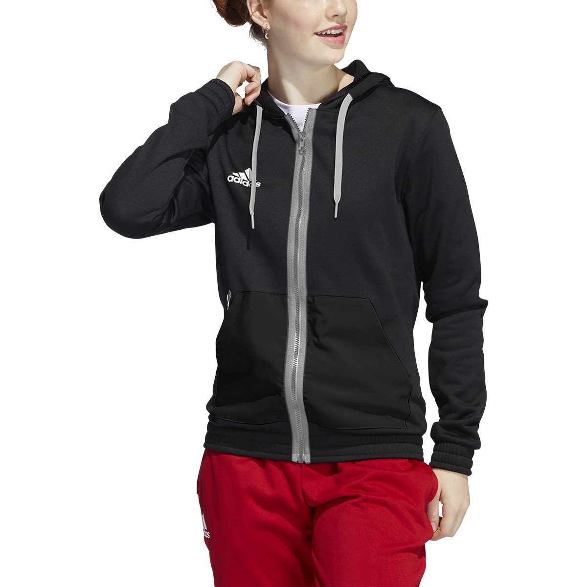 Adidas Womens Zip Hoodie