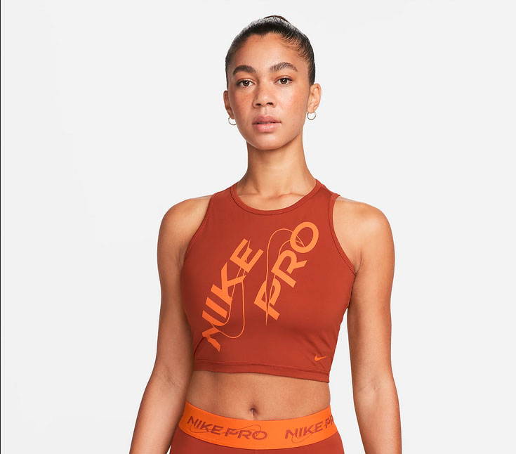nike racing crop top