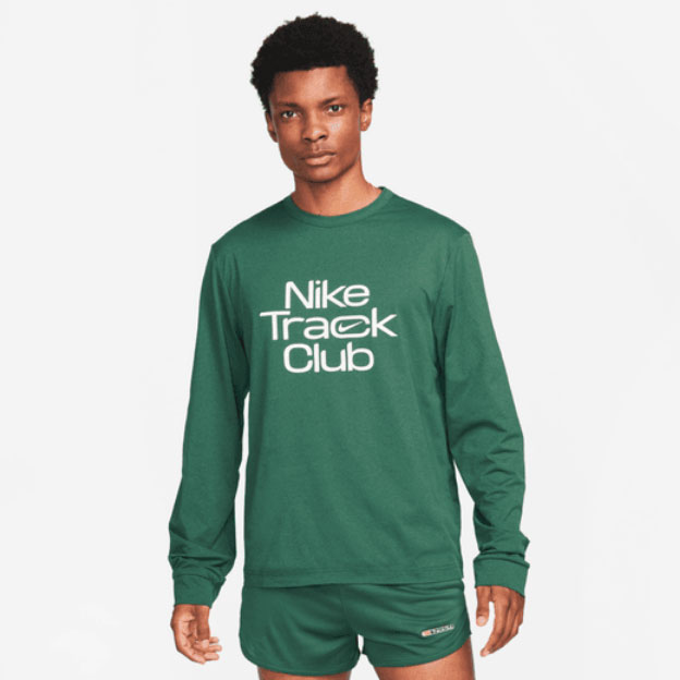Nike Track Club LS Tee Mens