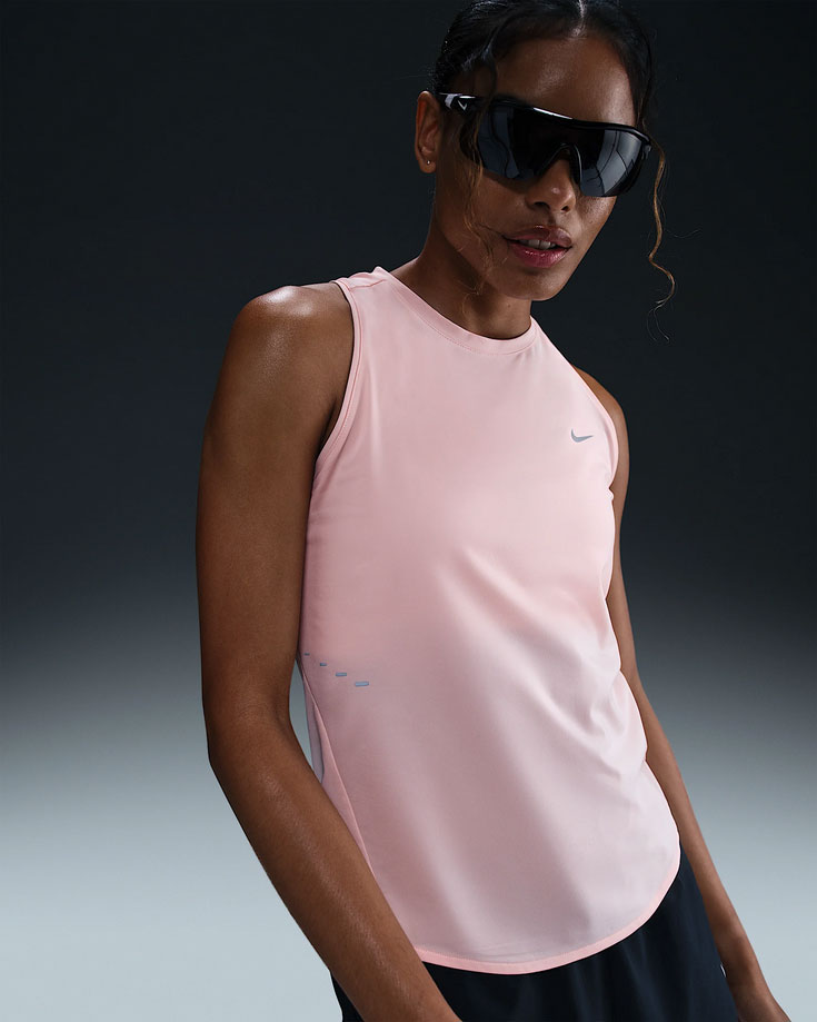 ★Nike★ Swift Dry Fit Running Tank Top W Atmosphere HQ06216 Womens Nike Swift Dri-FIT Running Tank Top